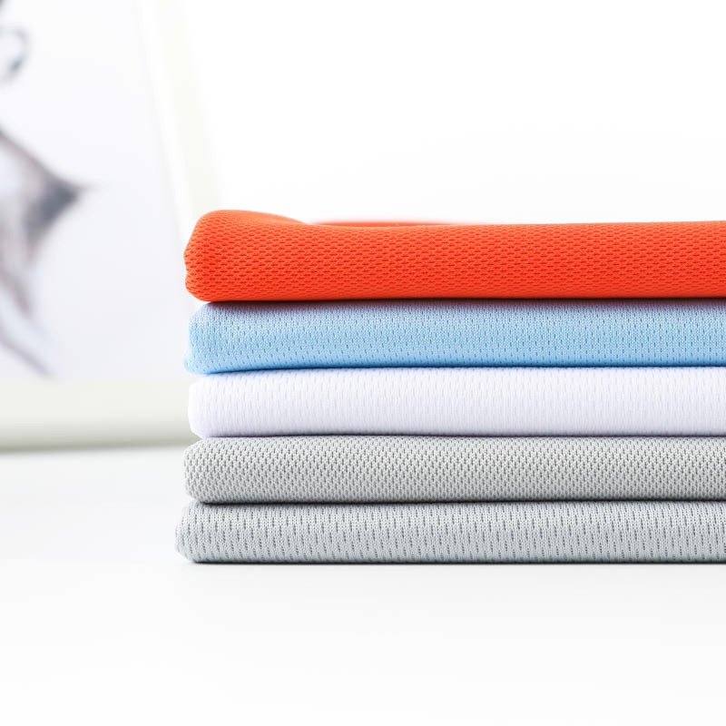 Pânză secundară ochi de pasăre potrivită pentru îmbrăcăminte sport și cămăși publicitare