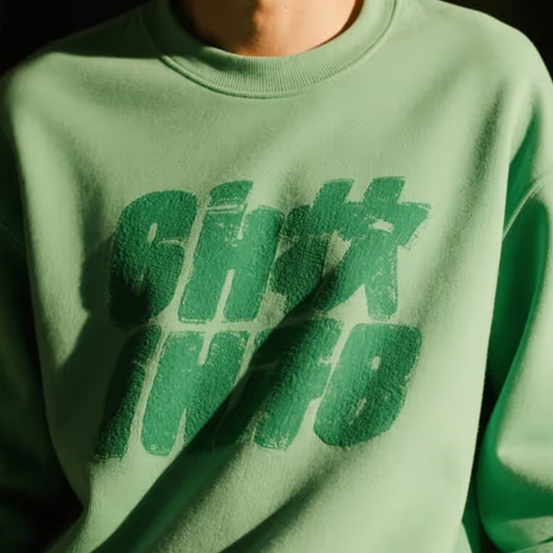 Țesătură de hanorac cald, din bumbac pur, respirabil