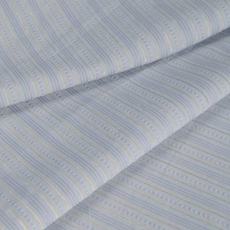 Țesătură cu dungi din bumbac elastic